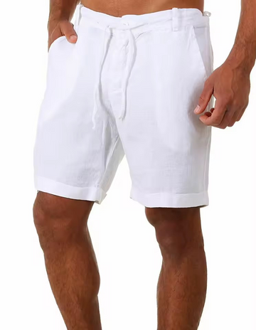 Pantalones cortos casuales de lino DUNA©